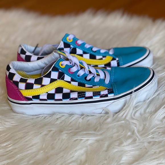 crazy checks multi vans